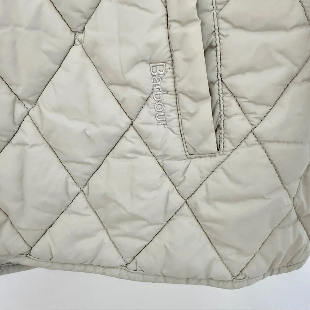 Barbour Rae Loch Quilted Jacket Sz 14 US Women’s Lightweight Summer Tartan